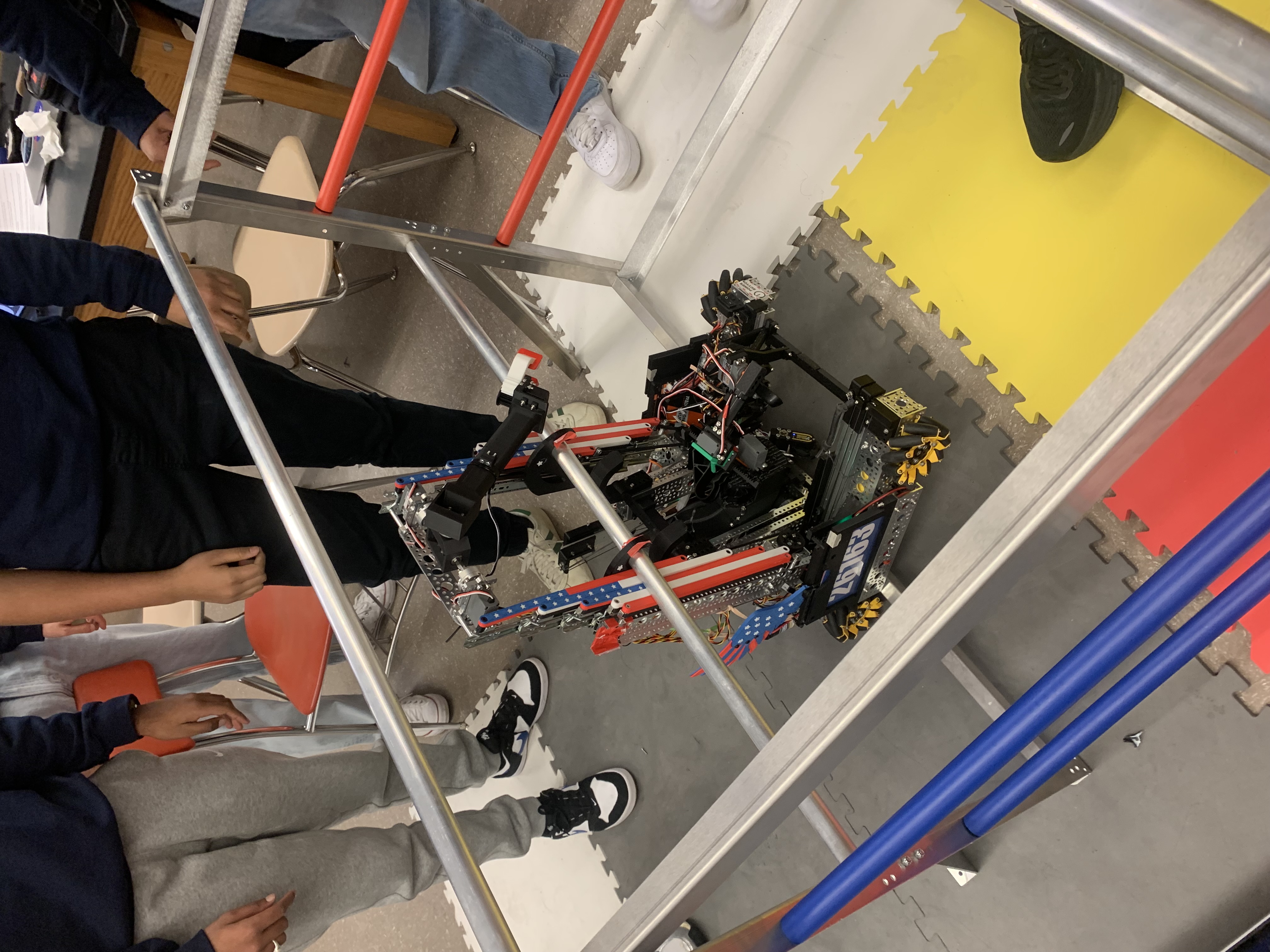 Early hang prototype: initial geometry and engagement testing.