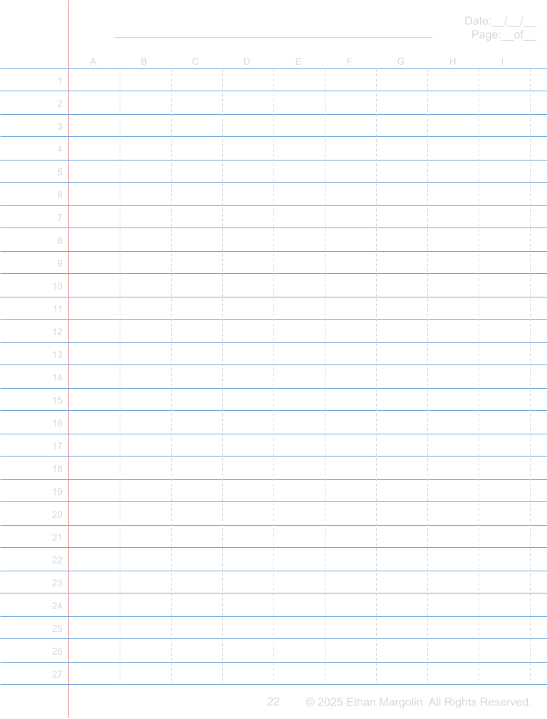 Codebook standard page