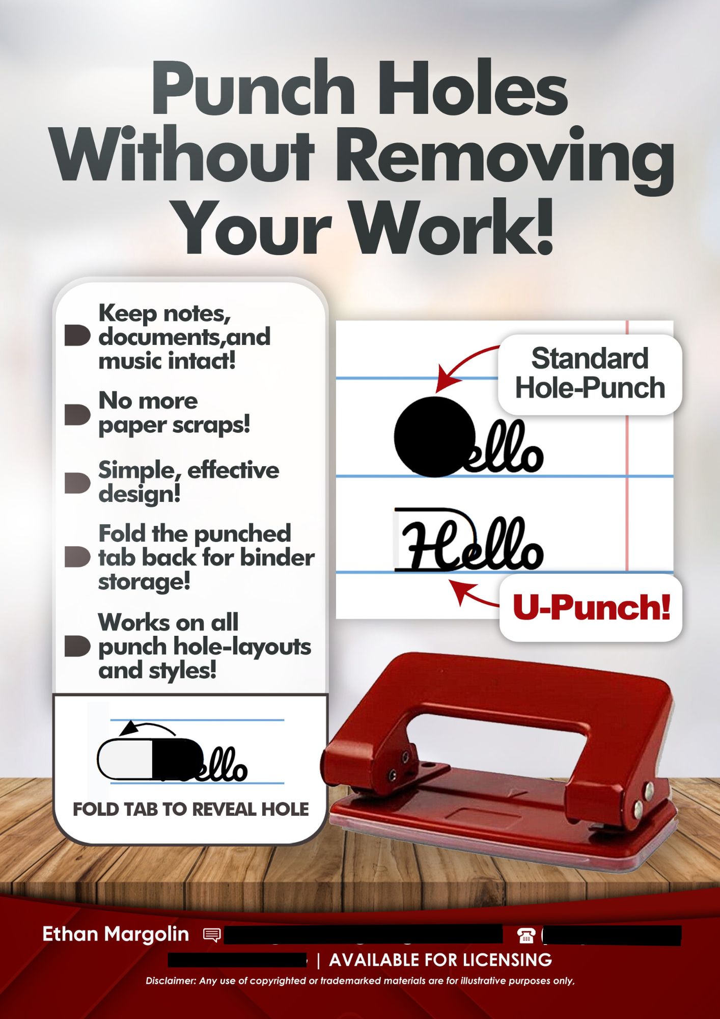 U-Punch sell sheet preview